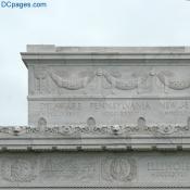 Lincoln Memorial - Upper Roof - South West Corner Frieze
