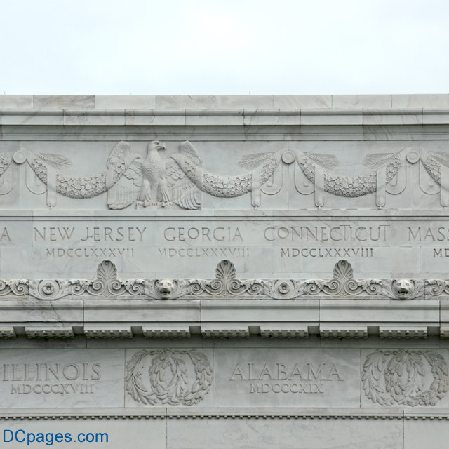 Lincoln Memorial - Friezes and Reliefs