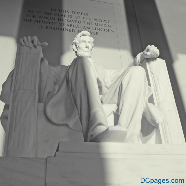 The Lincoln Memorial Statue Of Abraham Lincoln