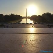 Lincoln Memorial - Washington Monument
