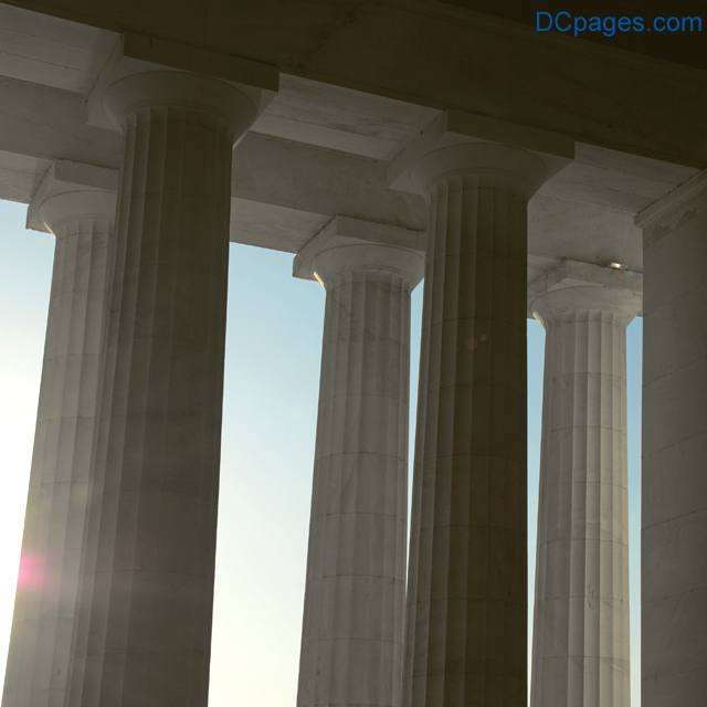 Lincoln Memorial - 5 Column View