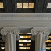 Lincoln Memorial - Interior Cornice Detail & Column Capitol