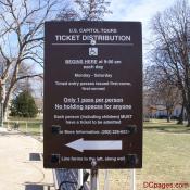US Capitol Tours - Ticket Distribution