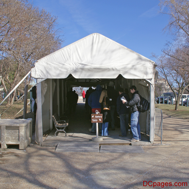 US Capitol Tours - Entrance Checkpoint