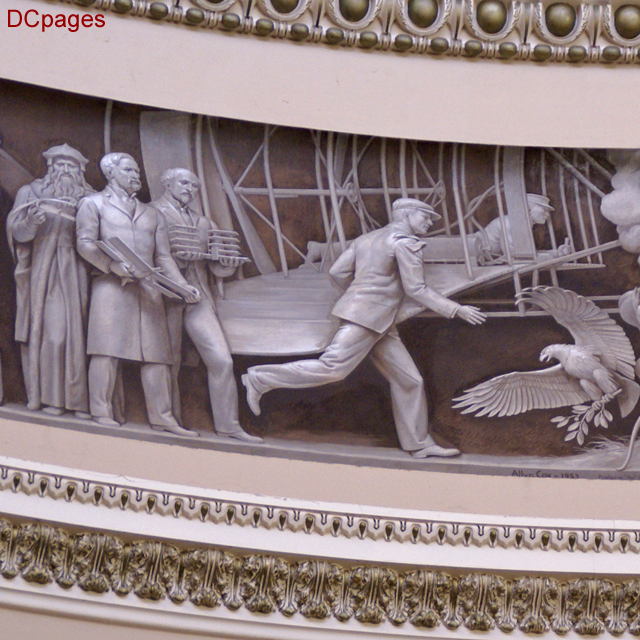 US Capitol - Rotunda Relief  - The Wright Brothers