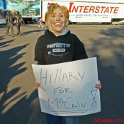 Hillary Clinton Halloween Mask