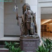 Emancipation Hall - Chief Washakie Bronze Statue