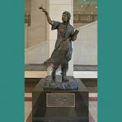 Emancipation Hall - Sarah Winnemucca Bronze Statue
