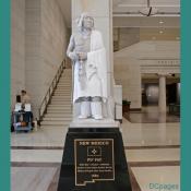 Emancipation Hall - Po'pay Marble Statue