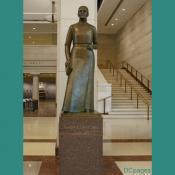 Emancipation Hall - Maria L. Sanford Bronze Statue