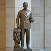 Emancipation Hall - William Edger Borah Bronze Statue
