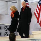 Jill Biden with Vice President-elect Joe Biden
