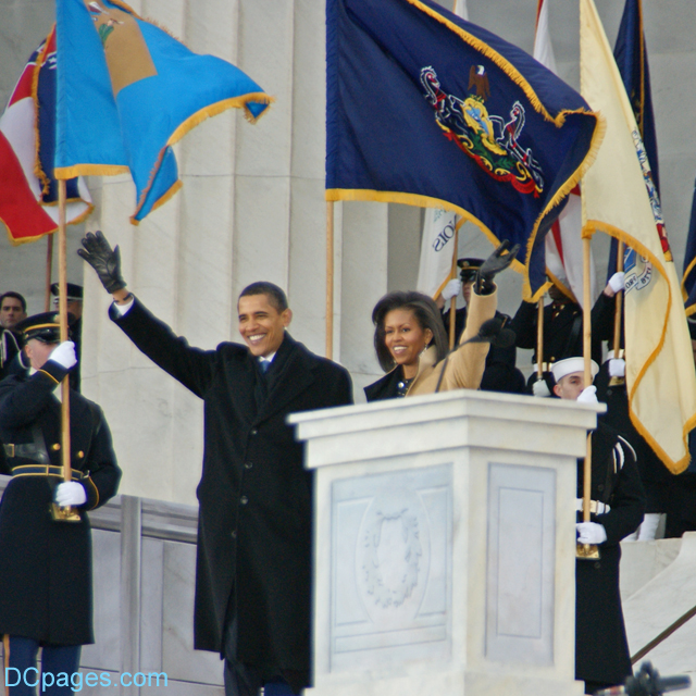 President-elect Barack and Michelle Obama
