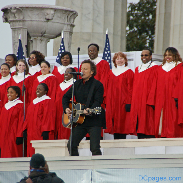 Bruce Springsteen with Gospel Choir