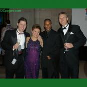 Jeff and Katie Grammes, Tommy Davidson, and Cliff Bressler