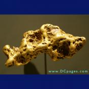 Gold - 2544 grams from the Union Placer mine, California