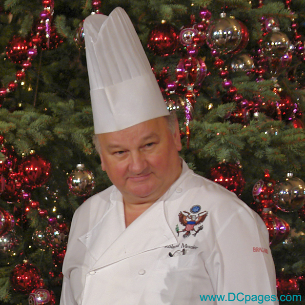 Former chef Roland Mesnier was invited back to the White House to create his world famous gingerbread White House.