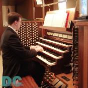 Organist Richard Fitzgerald performs a Communion Carol.