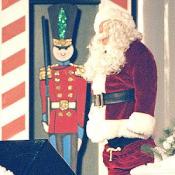 Unfortunately Santa(Roy Clark), pants kept falling during his solo number