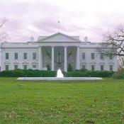 The White House resides on 1600 Pennsylvania Ave.
