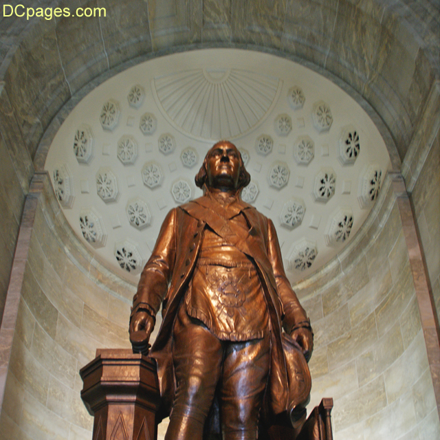 Seventeen foot-tall statue of George Washington: George Washington Masonic Memorial