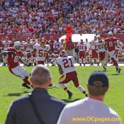 Kurt Warner (13) pass deep right intended for Anquan Boldin (81)  INTERCEPTED by Sean Taylor (21)