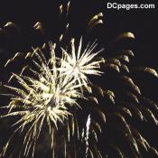 2009 Fourth of July fireworks - Rockville, Maryland