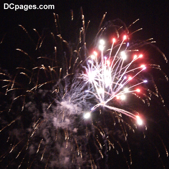 2009 Fourth of July fireworks - Rockville, Maryland