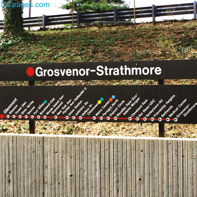 DC Metro Grosvenor Park-Strathmore Station