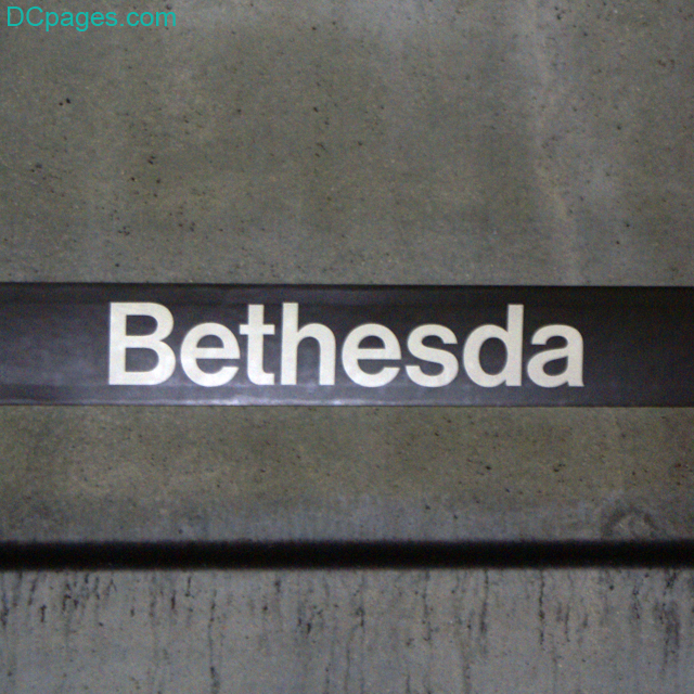 DC Metro: Bethesda, Maryland stop