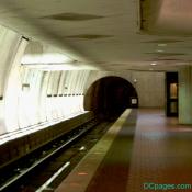 Washington Metro: (surprisingly) empty platform