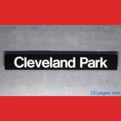 Red Line stop: Cleveland Park on the DC subway system