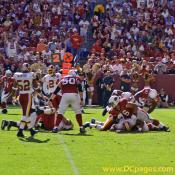 Redskins smashmouth defense holds Cardinals to little gain.