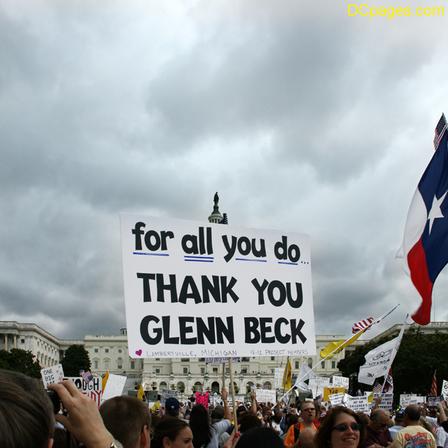 Message to Glenn Beck