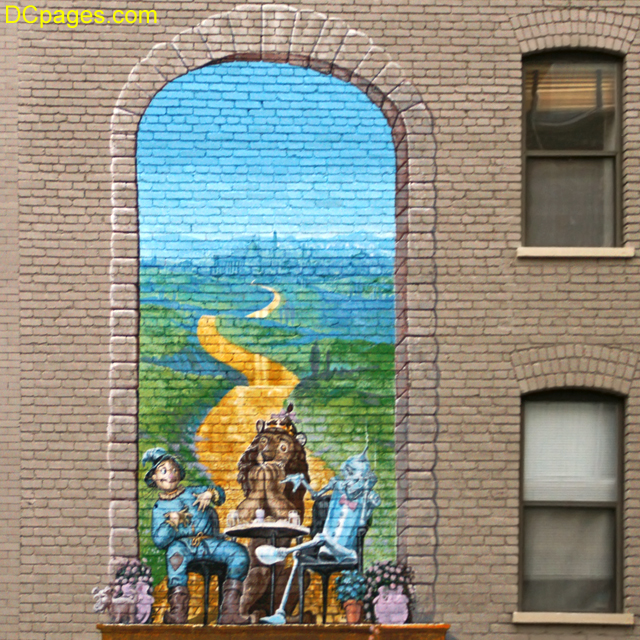 Wizard of Oz Mural