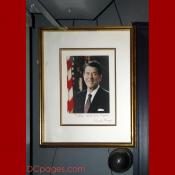 Ronald Reagan Autographed Photo