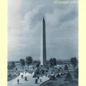 The Washington Monument 1886 Plate