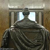 Back of Lincoln Sculpture