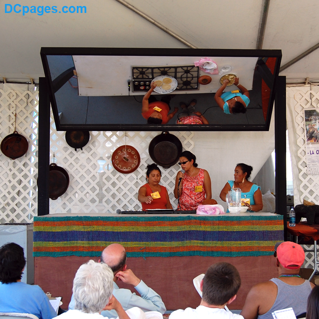 Food of Mexico cooking demonstration