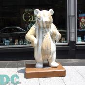 "The Tale of the Bamboo Cutter" Nina Fuerth is completely covered with a bamboo design. Located in front of Barnes and Nobles on 12th street.