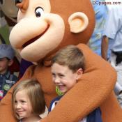 Curious George always makes the kids smile!