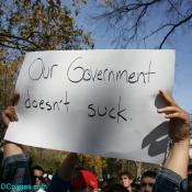 Sign - Our Government Doesn't Suck