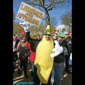 Banana With a Sign Stating - Liberals Are Appealing