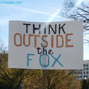 Think Outside The Box Sign