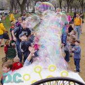 Smithsonian Kite Festival - Bubble Machine