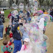 Smithsonian Kite Festival - Bubble Machine