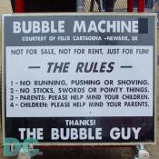 Smithsonian Kite Festival - Bubble Machine Rules
