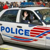 DC Police Officer's Son in Rabbit mask