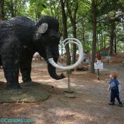 Luke sizes up a Mammoth