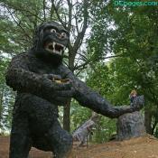 King Kong grabs Luke Jr.